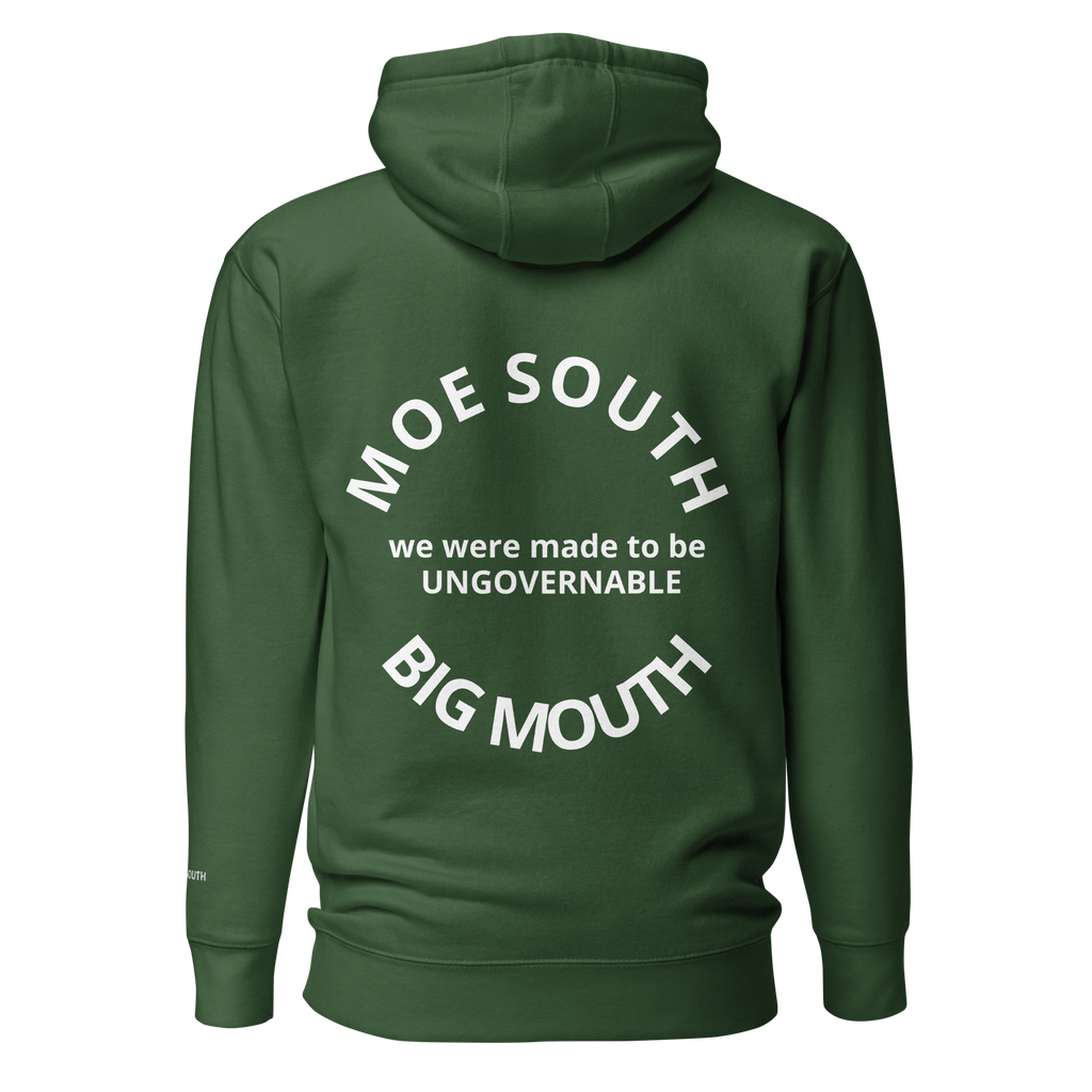 MOE SOUTH ungovernable hoodie