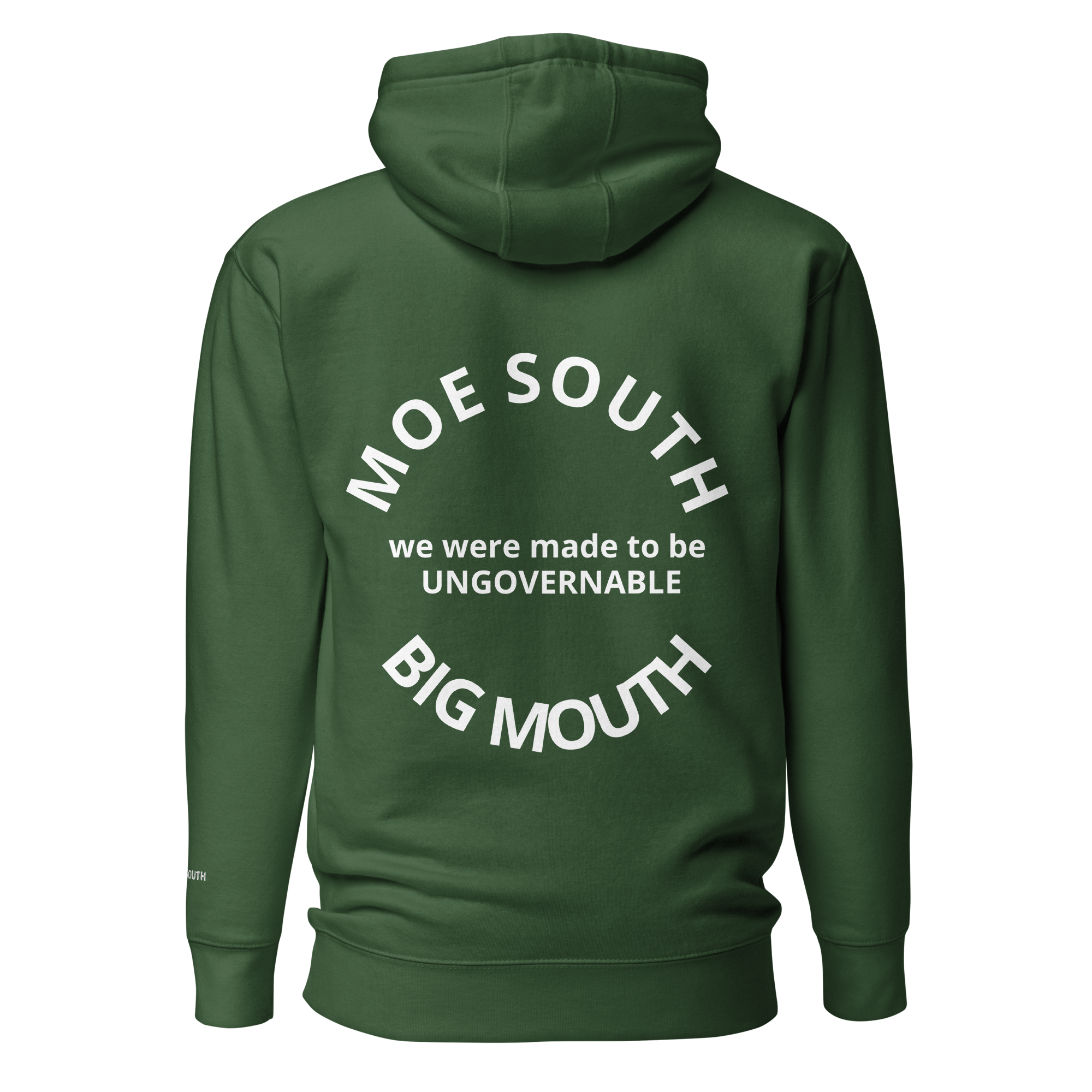 MOE SOUTH ungovernable hoodie